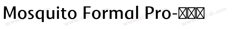 Mosquito Formal Pro字体转换